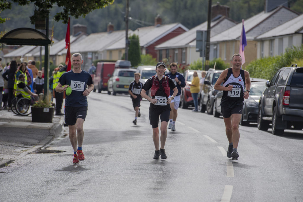 Runners in a race
